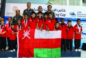 15 ميدالية حصيلة مشاركة منتخب مراكز إعداد الناشئين في كأس الإمارات للسباحة