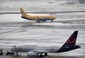 ألمانيا: إلغاء 170 رحلة بمطار فرانكفورت بسبب تساقط الثلوج