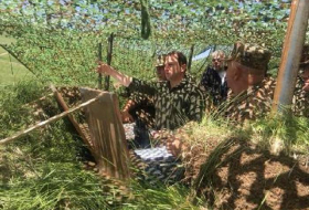 وزير الدفاع الأرمني في الحدود مع ناختشيفان مرة أخرى- صور