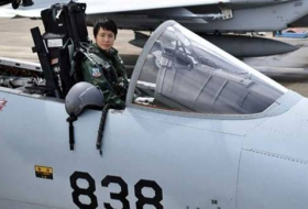 شابة تتولى مهامها كأول قائدة طائرة مقاتلة في اليابان