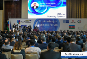   منتدى الأعمال بين الاتحاد الأوروبي وأذربيجان يعقد -   صور     