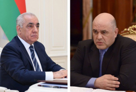  مكالمة هاتفية بين رئيسي الوزراء أذربيجان وروسيا 