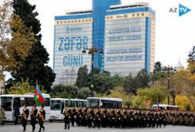   الشعب الأذربيجاني ينتظر احتفال النصر في 