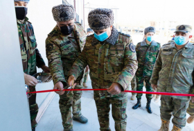  افتتاح مبنى إداري جديد لجهاز أمن الدولة في شوشا -  فيديو + صور  