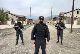  شرطة تارتار تستأنف الخدمة في سوغوفوشان وتاليش -  صور  