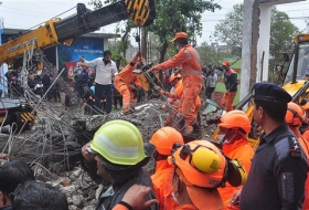 مقتل 18 هندياً بانهيار سقف مبنى لحرق الجثث