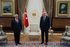 استقبل أردوغان رئيس وزراء أذربيجان