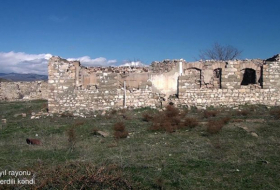   لقطات من قرية خودافردلي بمنطقة جبرائيل -   فيديو    