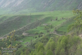  لقطات جديدة من قرية ظالار منطقة كلبجار -  فيديو  