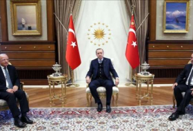 أردوغان يستقبل وزير خارجية البرتغال في المجمع الرئاسي