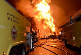 السعودية تعلق ضخ النفط للبحرين بعد حريق بوري
