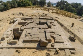 اكتشاف معبد روماني في أسوان بصعيد مصر - صور