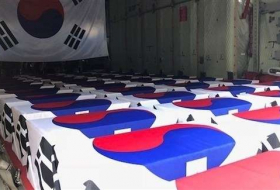 سيؤول تتسلم رفات 64 جندياً من قتلى الحرب الكورية