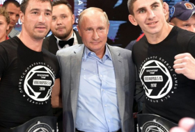 بوتين شجع حبيب في نزاله ضد ماكريغور