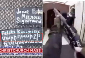   أثر أرمني في الارهاب الذي تم الارتكاب في المساجد بنيوزيلندا-  فيديو    