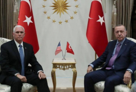 أردوغان يلتقي نائب ترامب في أنقرة