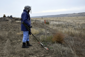     الوكالة الوطنية لمكافحة الألغام لجمهورية أذربيجان   -80-85٪ من الأراضي المحررة خطرة  