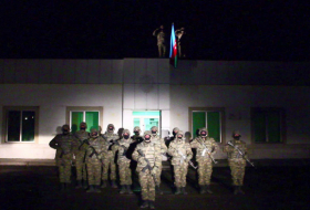   رفع العلم الأذربيجاني في منطقة لاتشين -   فيديو    