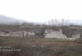    لقطات قرية اشاغي ايباصنلي من منطقة فضولي -   فيديو    