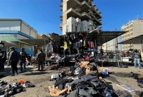 التنظيم الإرهابي يتبنى التفجير الانتحاري المزدوج ببغداد