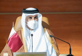 أمير قطر يعزي بايدن