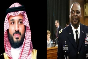 وزير الدفاع الأمريكي يتصل بولي العهد السعودي