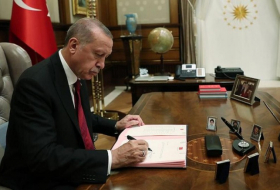    أردوغان يوافق على اتفاقيتين مع أذربيجان  