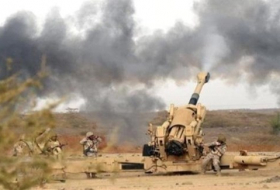 الجيش اليمني يقصف الميليشيات شرق تعز