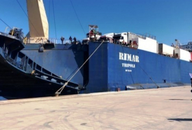 وصول سفينة محملة بشحنات أكسجين إلى مرفأ طرابلس في لبنان