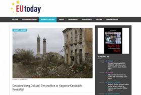   “EU Today”:  عينات مادية وثقافية دمرت في كاراباخ 