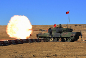     الجيش التركي في حالة تدريب  : تم ​​تدمير الأهداف بالتأكيد  