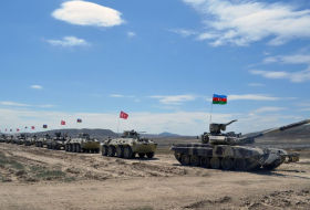   بدء التدريب المشترك بين أذربيجان وتركيا  