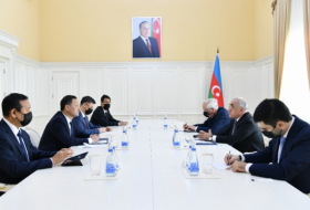   رئيس الوزراء الاذربيجاني يلتقي وزير الخارجية القيرغيزي  