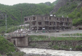   مظهر آخر من مظاهر التخريب الأرمني في كيلبجار -   فيديو    