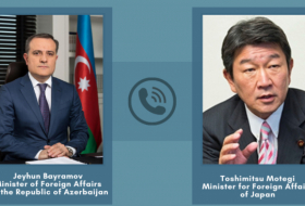   جرت محادثة هاتفية بين وزيري خارجية أذربيجان واليابان  