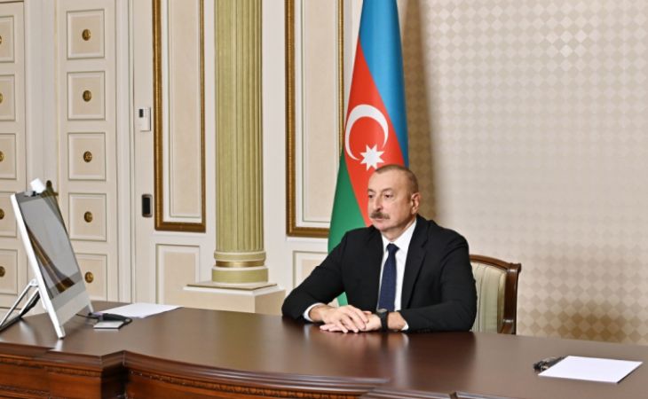   الرئيس إلهام علييف يلتقي رئيس برلمان الجبل الأسود عبر الاتصال المرئي  