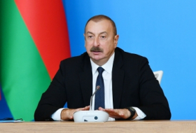     إلهام علييف  : أذربيجان صدرت 19 مليار متر مكعب من الغاز الطبيعي الى الأسواق العالمية في العام الماضي  