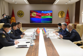 بحث قضايا التعاون الأمني بين أذربيجان وقيرغيزستان