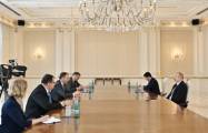   الرئيس إلهام علييف يلتقي بالممثل الخاص للاتحاد الأوروبي لشؤون جنوب القوقاز  
