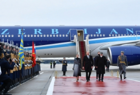   الرئيس الأذربيجاني يصل في زيارة رسمية الى الاتحاد الروسي  
