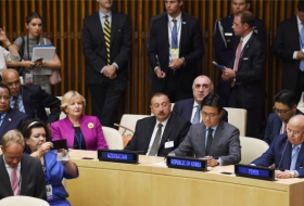  سيلقى  الهام علييف كلمة في الأمم المتحدة اليوم