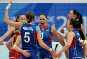 سيدات روسيا يودعن بطولة أوروبا لكرة الطائرة