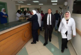 محافظ الإسكندرية يتفقد أعمال التطوير بمستشفى رأس التين العام