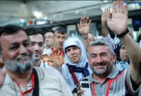 انطلاق أول قافلة من الحجاج الأتراك في إسطنبول إلى السعودية