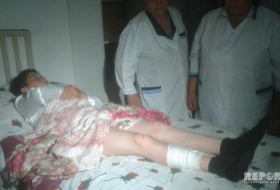 صور- قصف الأرمن قرية في توفوز- أصيب صبي يبلغ من العمر 13 عاما